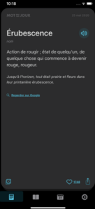  l’application le mot du jour pour enrichir son vocabulaire