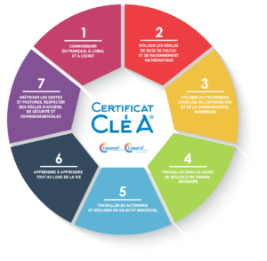les sept compétences du certificat CléA