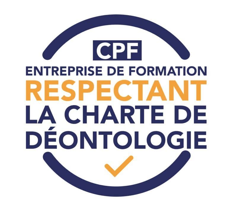 Logo de la charte de déontologie CPF