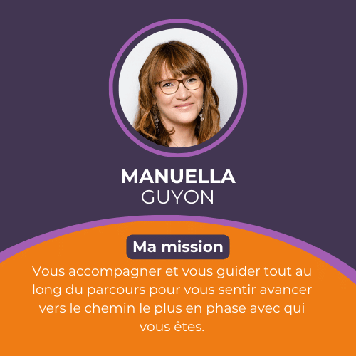 Présentation Manuella Guyon coach bilan de compétences AKSIS